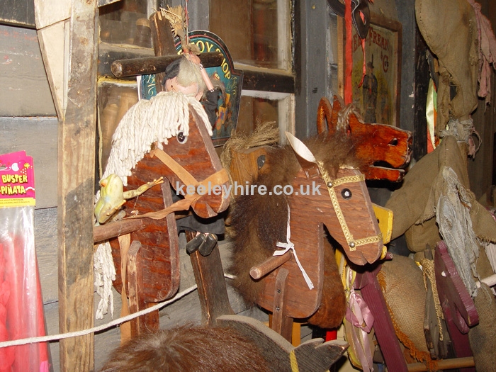 Wood hobby horses