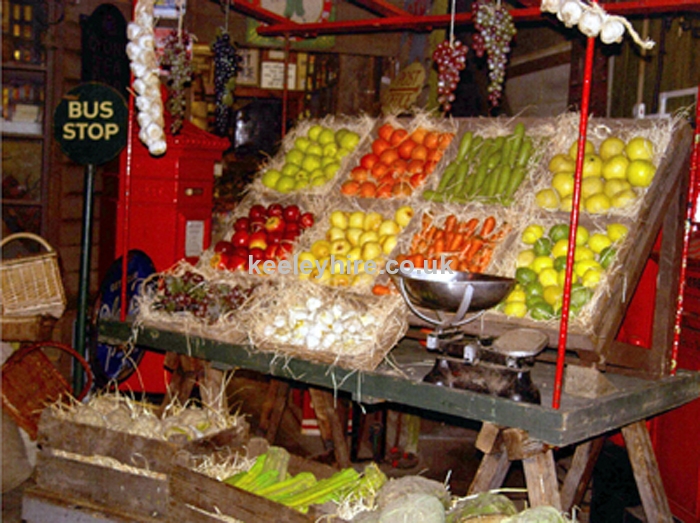 Trestle market stall - Fruit & Veg no2