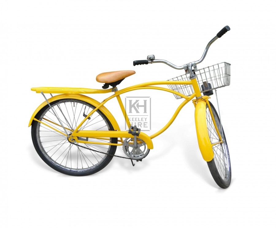 50s yellow American Bicycle