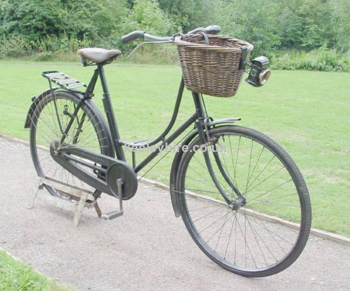 Vintage ladies bicycle