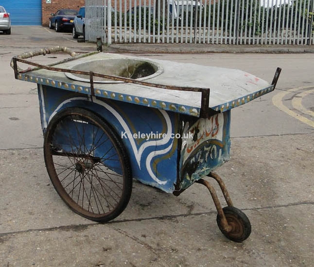 Oriental galvanised cart