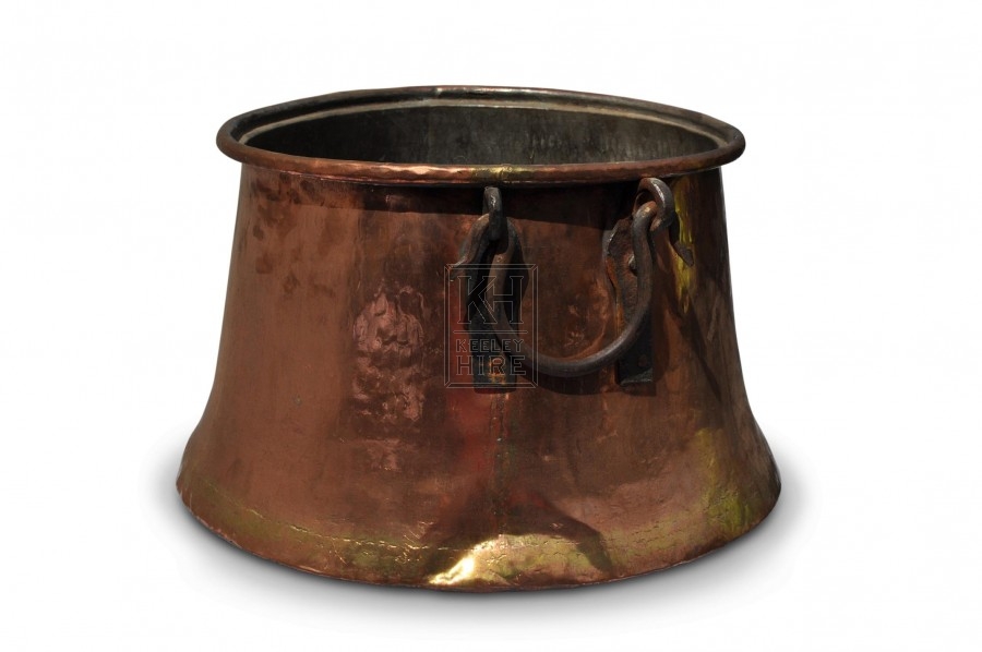 Large Copper Cauldron #1