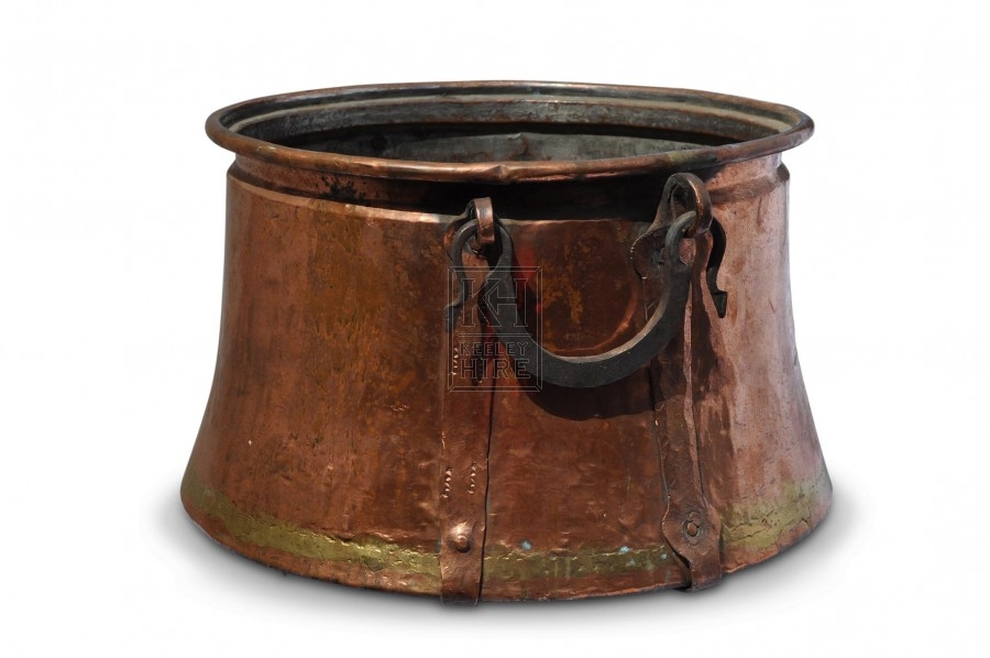 Large Copper Cauldron #2
