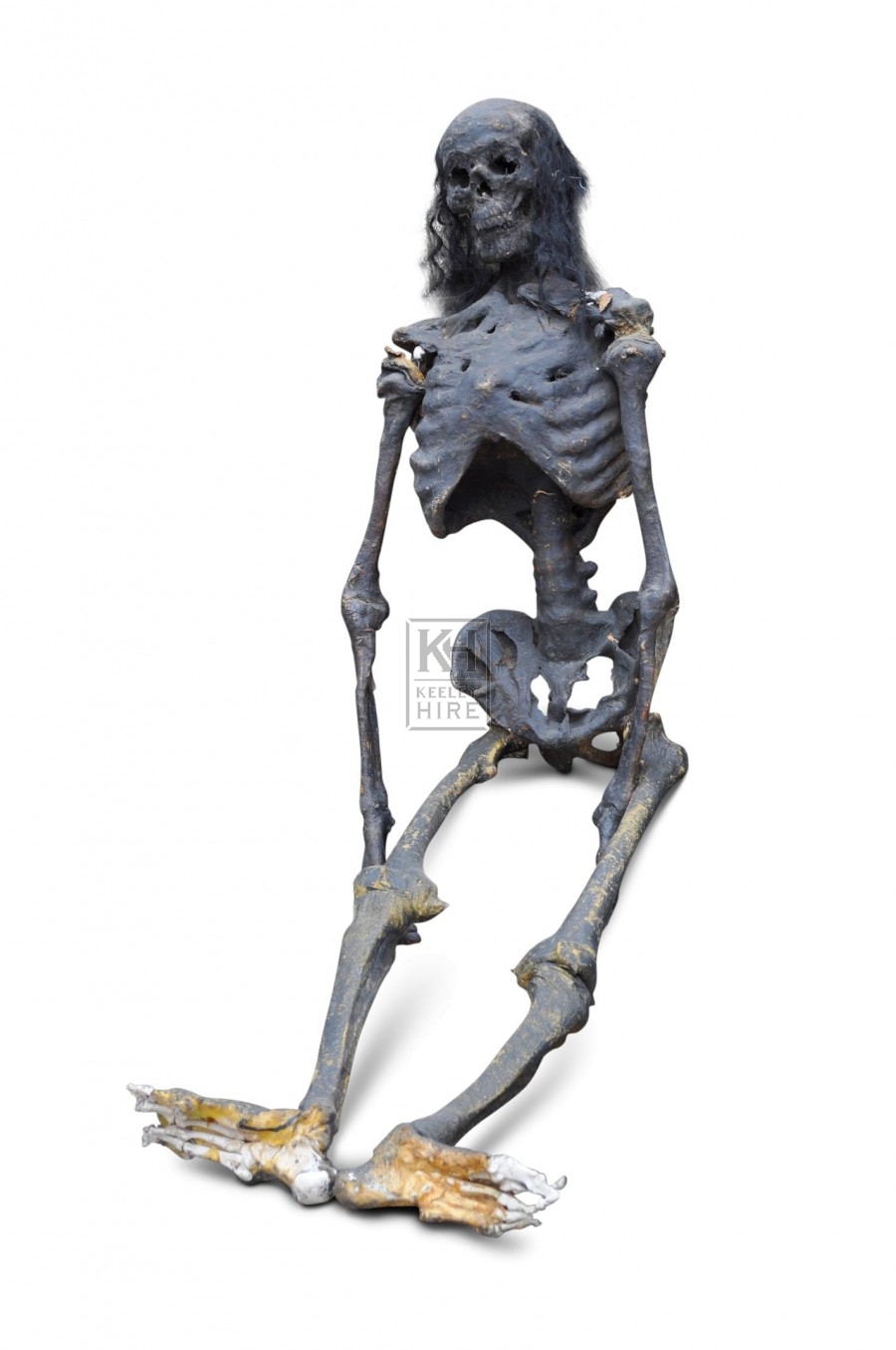 Figure - Skeleton with Hair