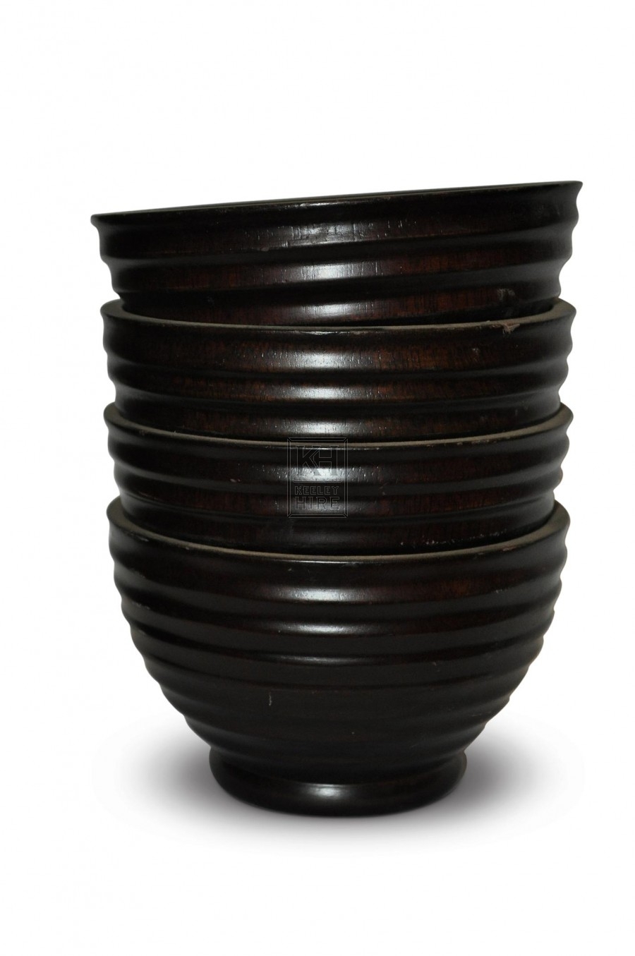 Dark Wooden Bowls