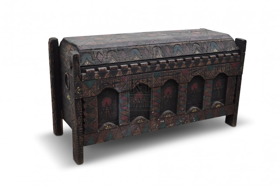 Large Carved Chest
