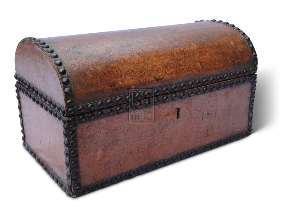 Small Studded Leather Chest
