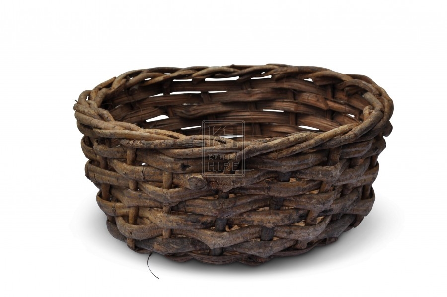Small Thick Rimmed Basket