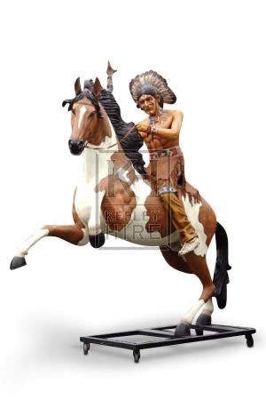 Indian Chief on Horseback