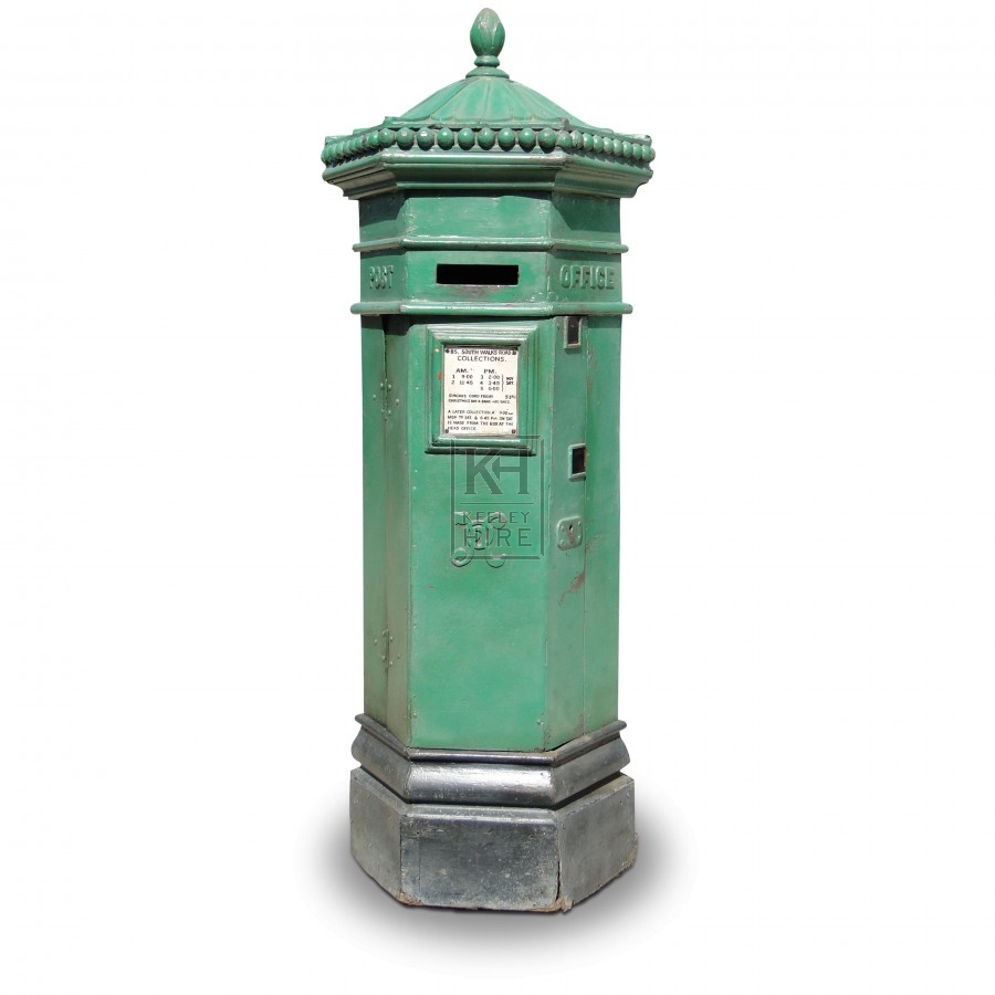 Green Penfold Postbox