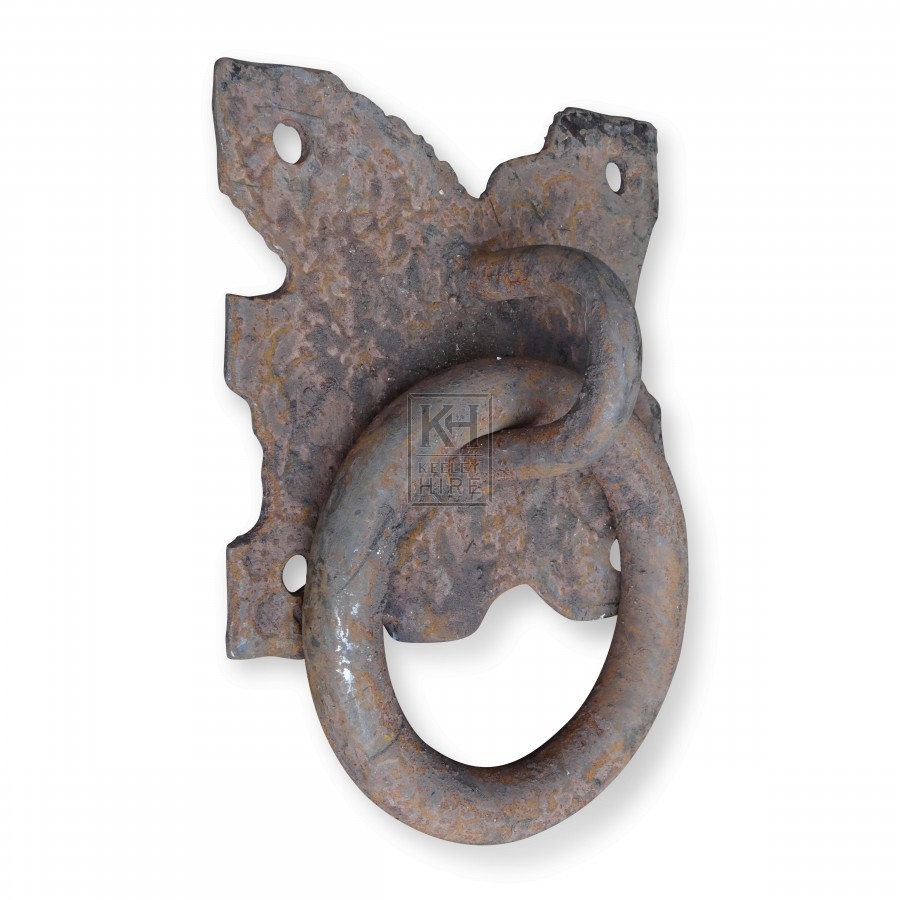 Large Thick Iron Wall Ring