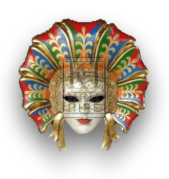 Over-sized Venetian Mask