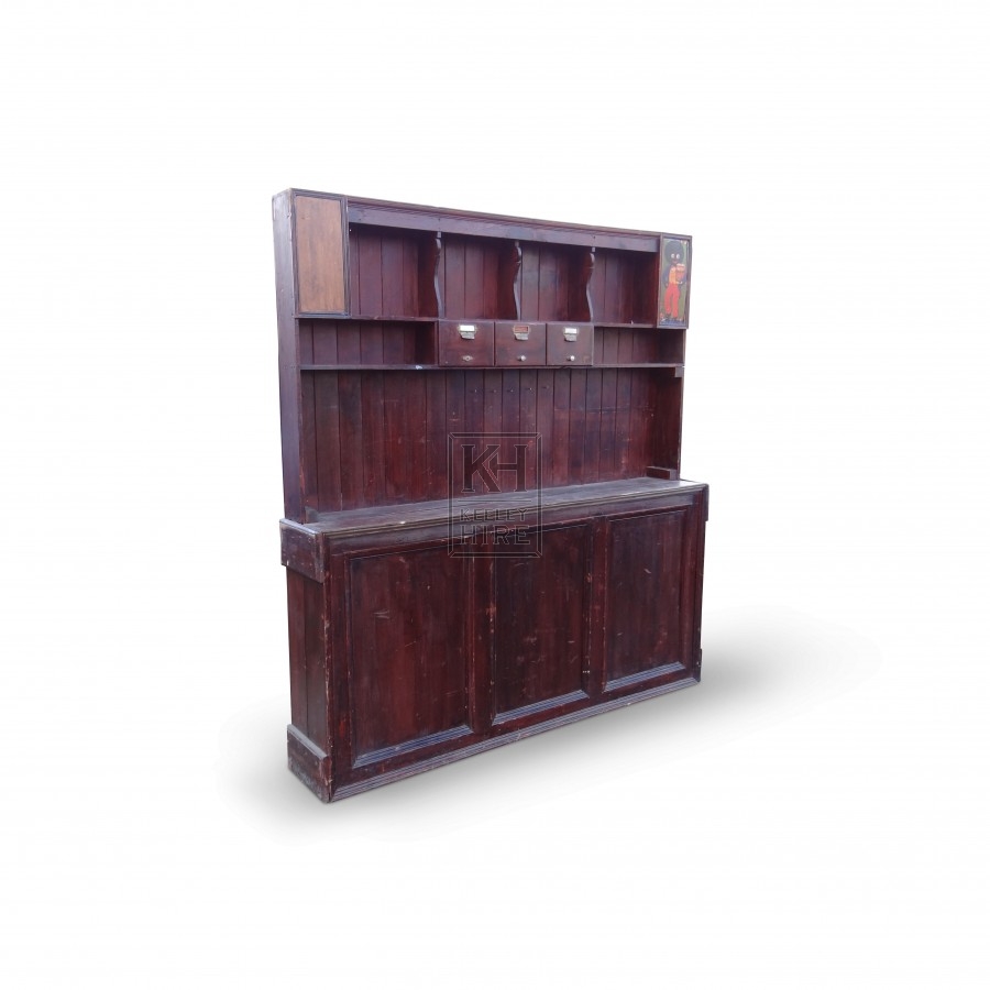 Large Wooden Dresser Unit