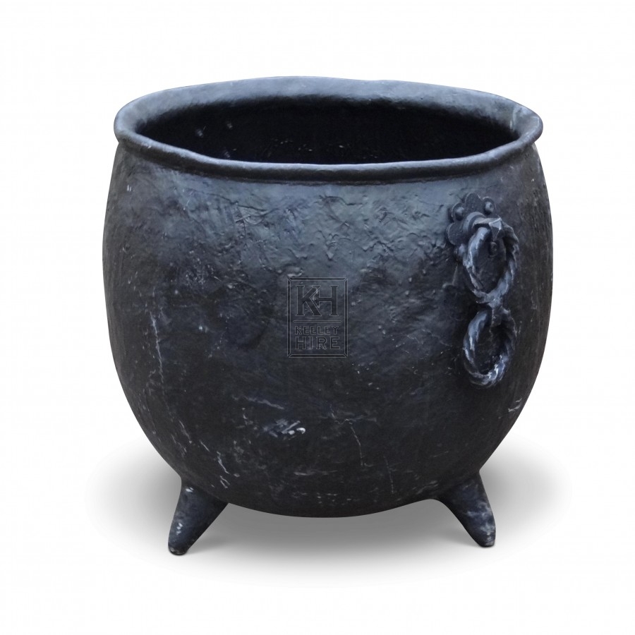 Black Twisted Ring Cauldron