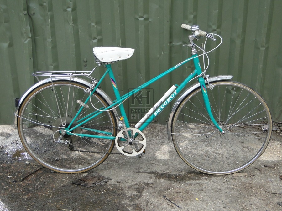 Ladies Turquoise Peugeot Bicycle
