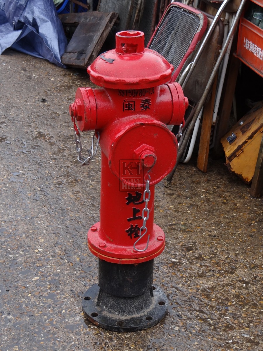 Large Chinese Fire Hydrant