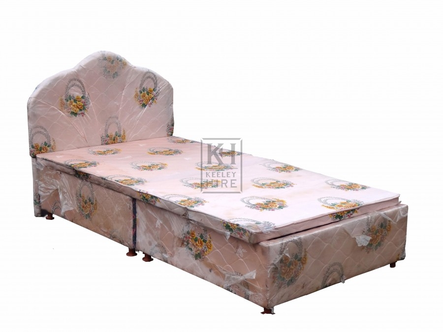 Pink Upholstered Bed