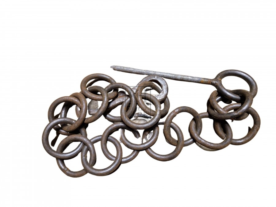 Round link chain