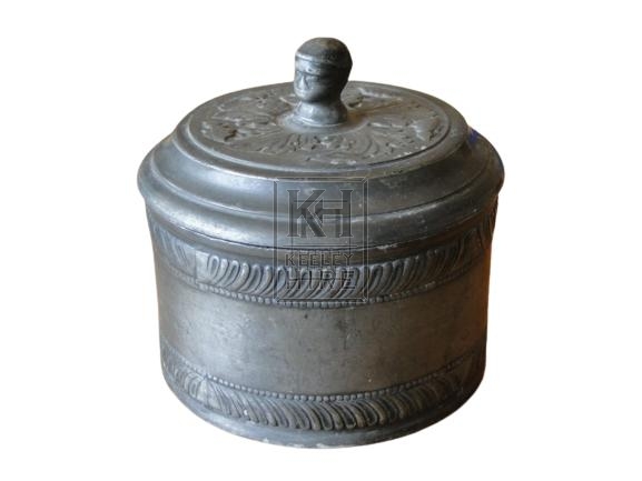 Pewter Pot with Lid