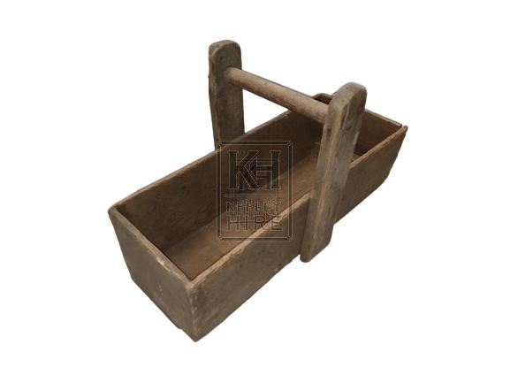Simple wood tool box