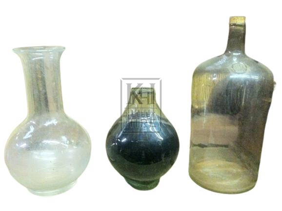 Assorted Large Glassware