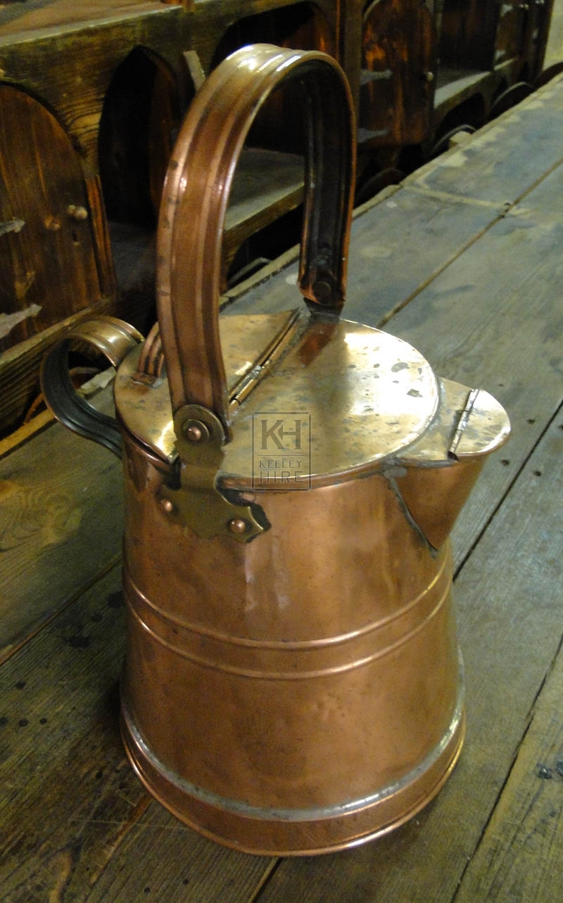 Copper water can