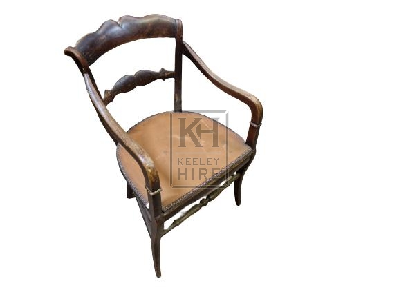 Woven rattan chair
