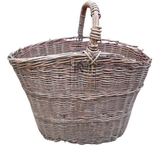Large wicker kipsey basket