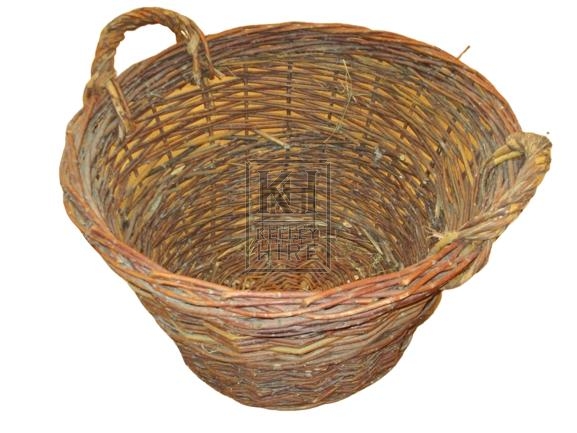Large Wicker Farm Basket