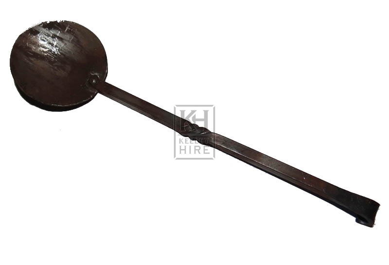 Long Twisted iron spoon