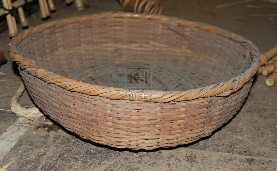 Round Woven Food Basket