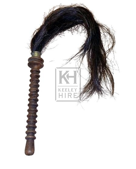 Horse hair fly whisk