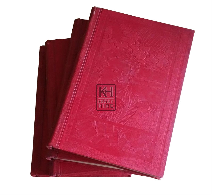 Period red French book