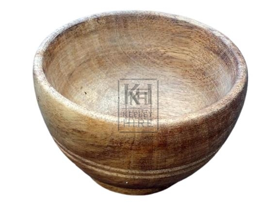 Small new wood bowl