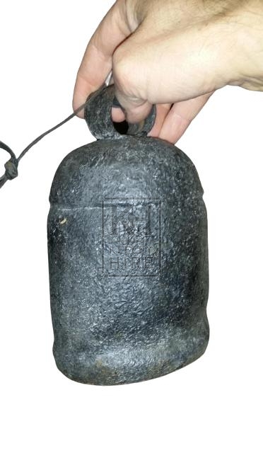 Small beaten iron bell