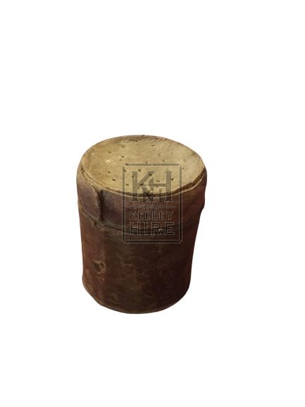 Round Leather Covered Sander