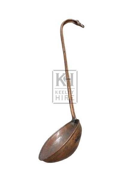 Copper Ladle with Dragon Head Detail