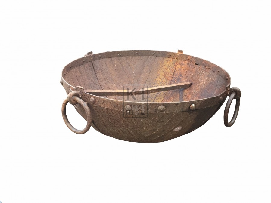 Large Bowl Brazier with Ring Handles
