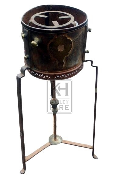 Tall Moroccan cooking burner