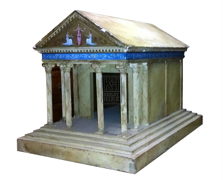 Greek scale model of a temple