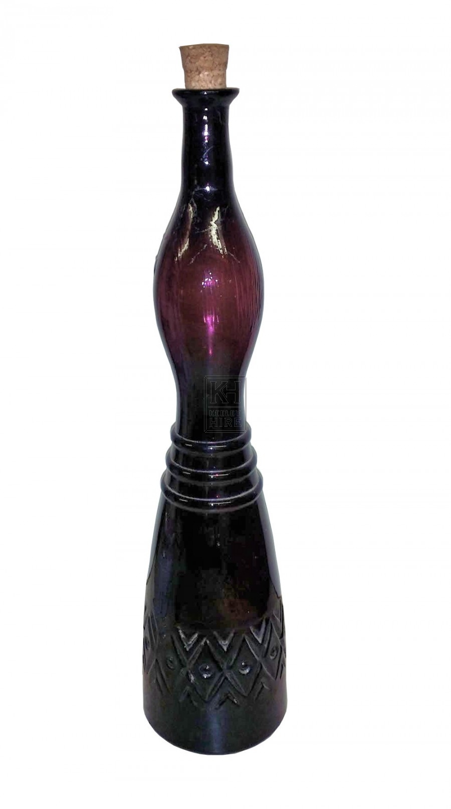 Glass genie bottle