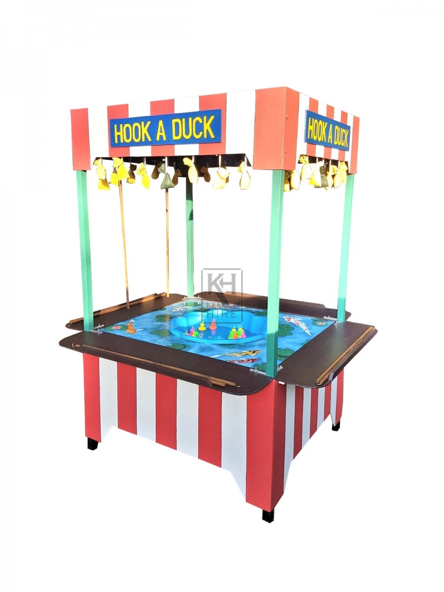 Hook a Duck fairground stall