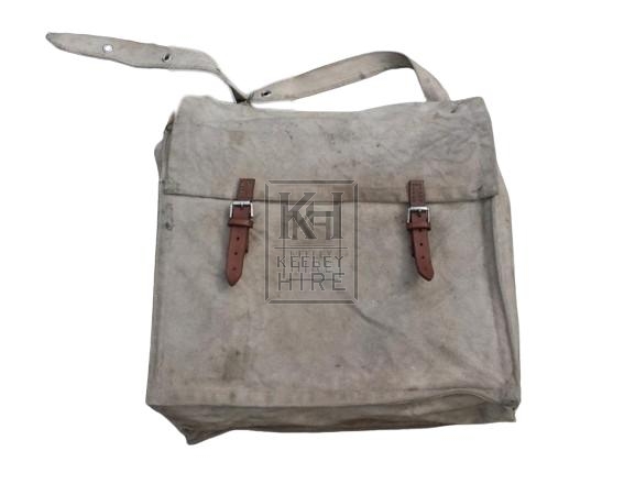 Period postal bag with straps