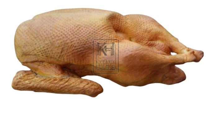 Large cooked goose - rubber