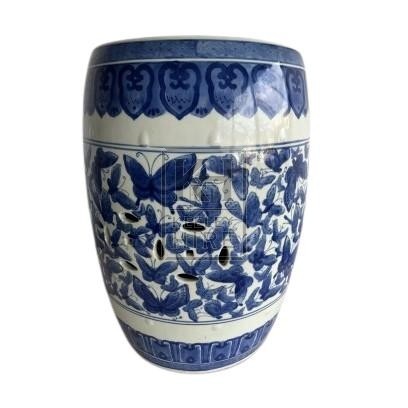 Ornamental Oriental China Barrel