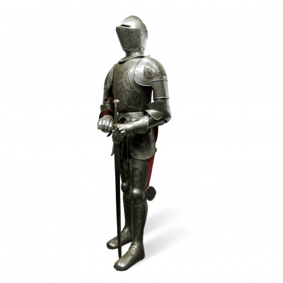Suit Of Armour with Etched Detail