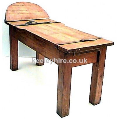 Round end mortuary table