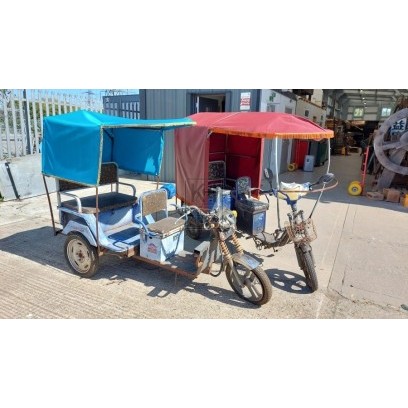 Covered Tuk Tuk Rickshaws