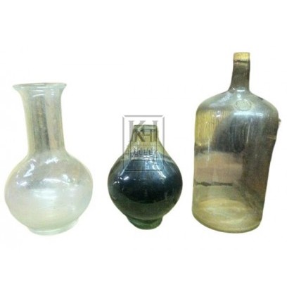 Assorted Large Glassware
