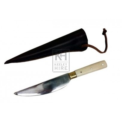 Horn handle knife 